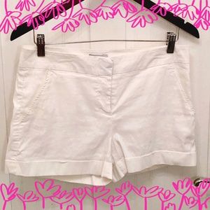 EUC Bebe White Shorts